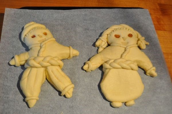 Wir backen Grittibänzen für den Samichlaustag Montag, 04. Dezember