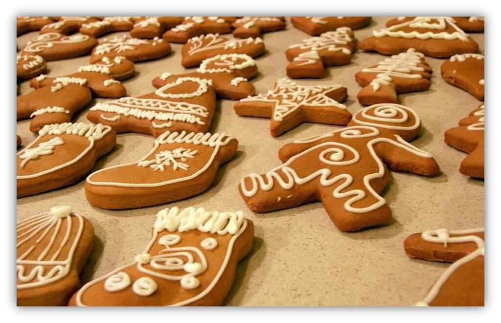 Wir backen Lebkuchen für den Klaus Montag, 2. Dezember